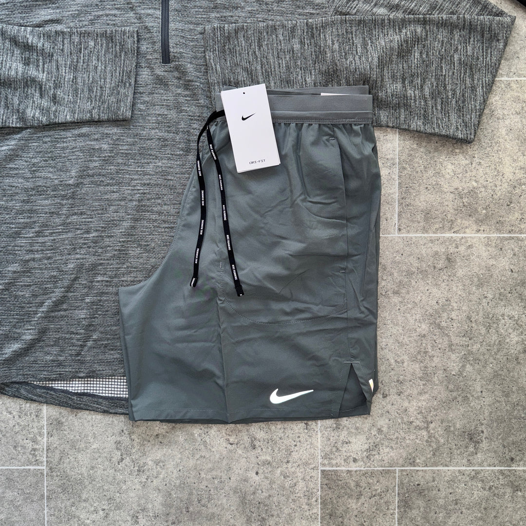 Nike Pacer 1/4 zip x flex set - Grey