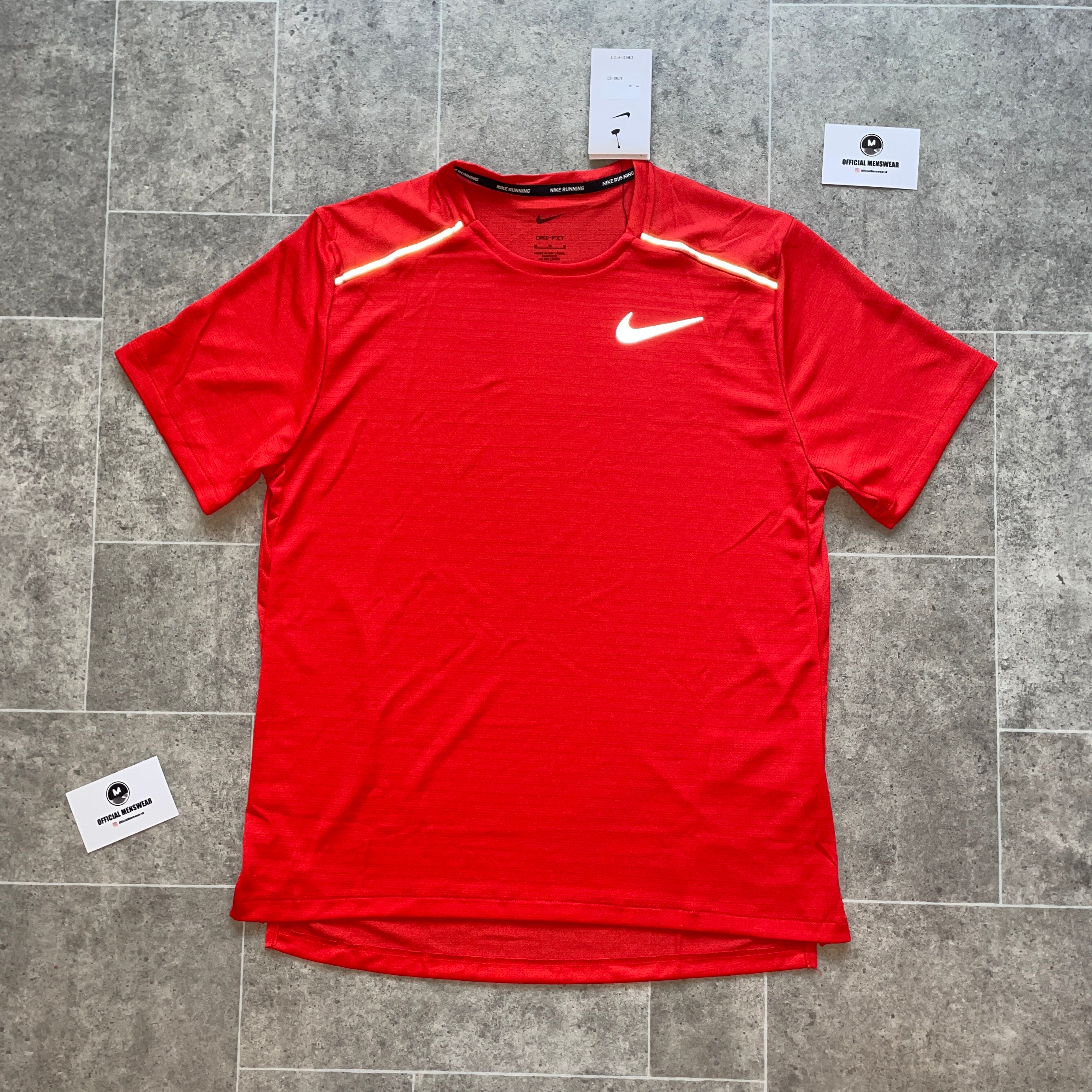 Nike Miler 1.0 - Chili Red – Official Menswear Uk