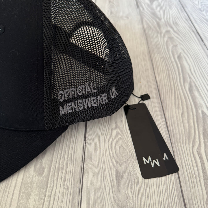 OFFICIAL MENSWEAR UK CAP - TRIPLE BLACK