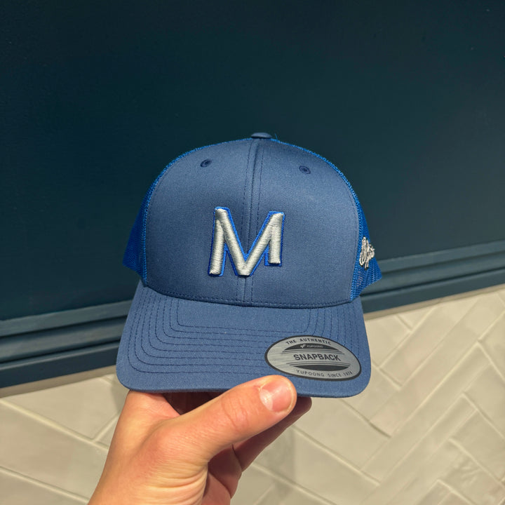 OMW Cap - Light Navy/Grey