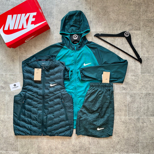 NIKE ‘JAPANESE EXCLUSIVE’ x CHALLENGER SET - DEEP JUNGLE/TEAL