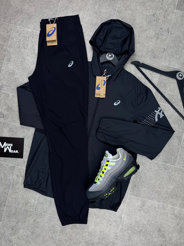 Asics Icon Tracksuit - Black