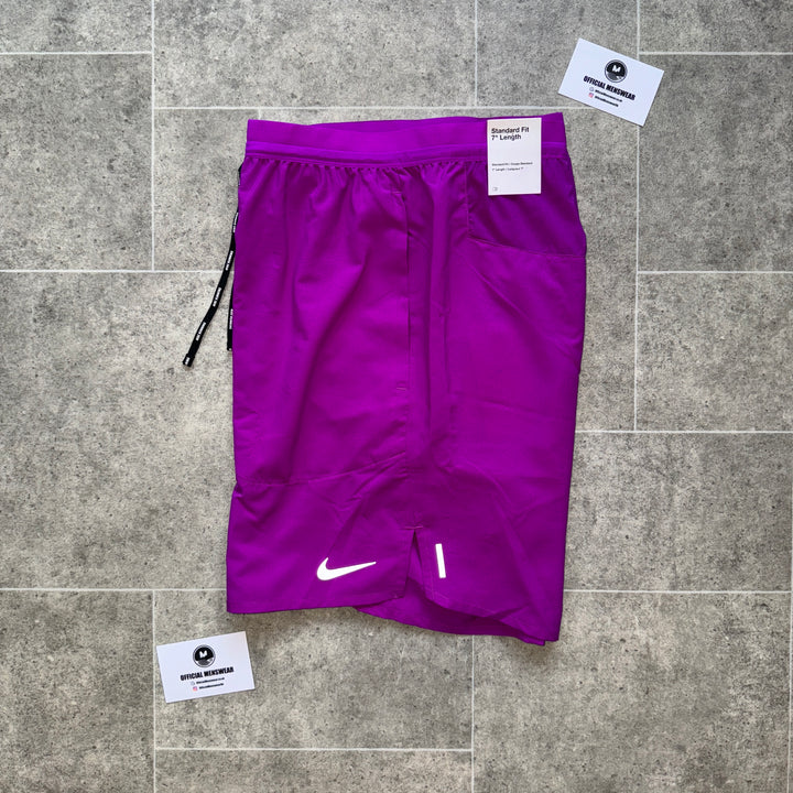 NIKE FLEX STRIDES - GRAPE (7”)