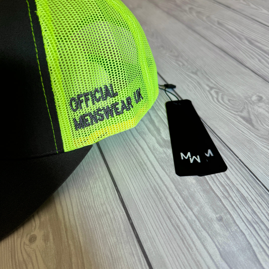 OFFICIAL MENSWEAR UK CAP - NEON/GREY