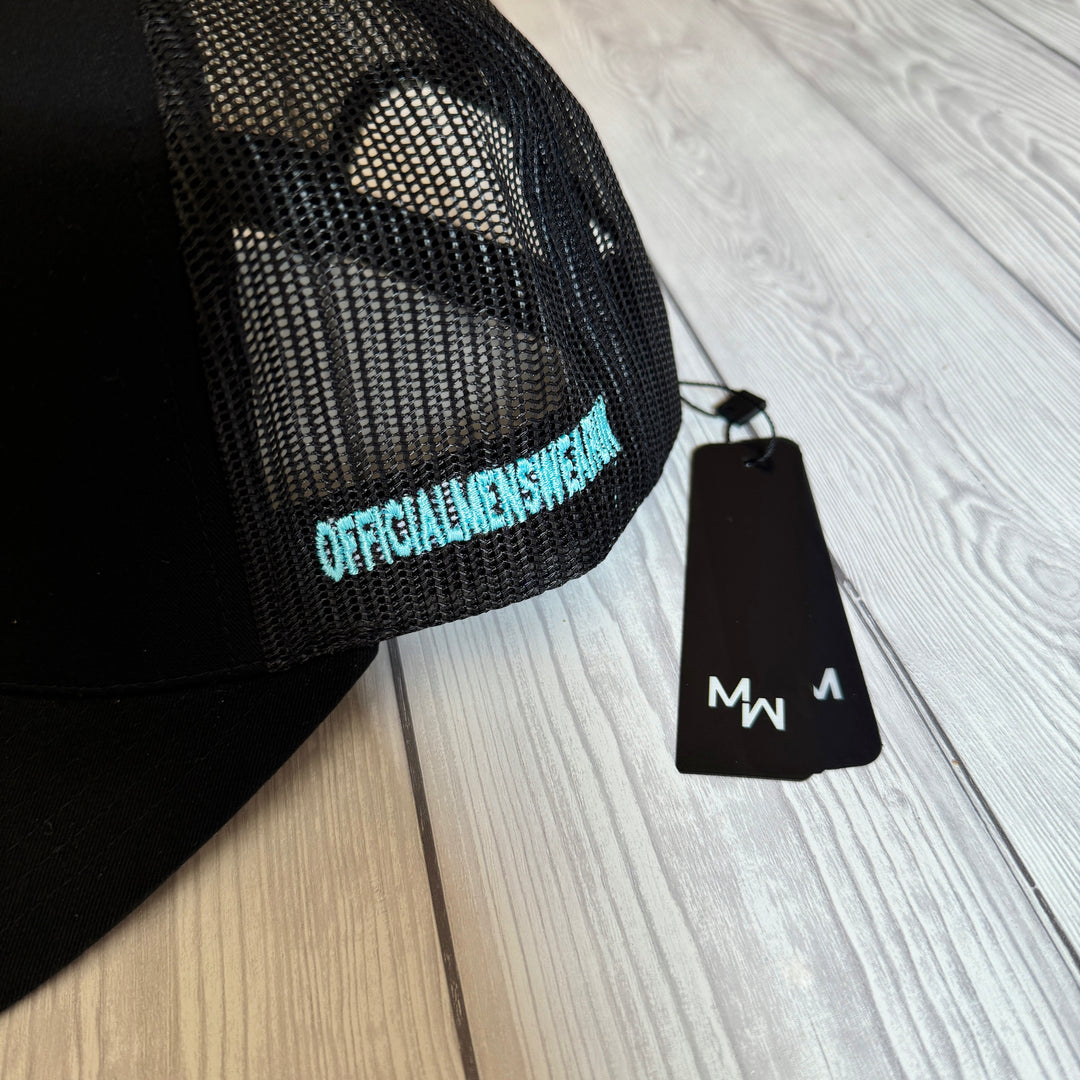 OFFICIAL MENSWEAR UK CAP - BLACK/POWDER BLUE