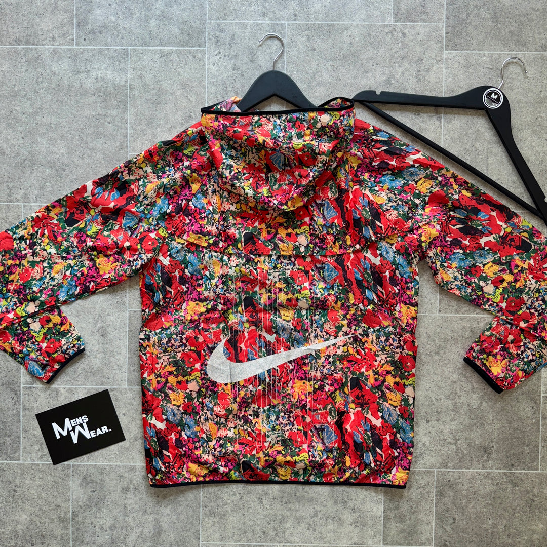 Nike ‘Exclusive’ Floral Windbreaker - Red