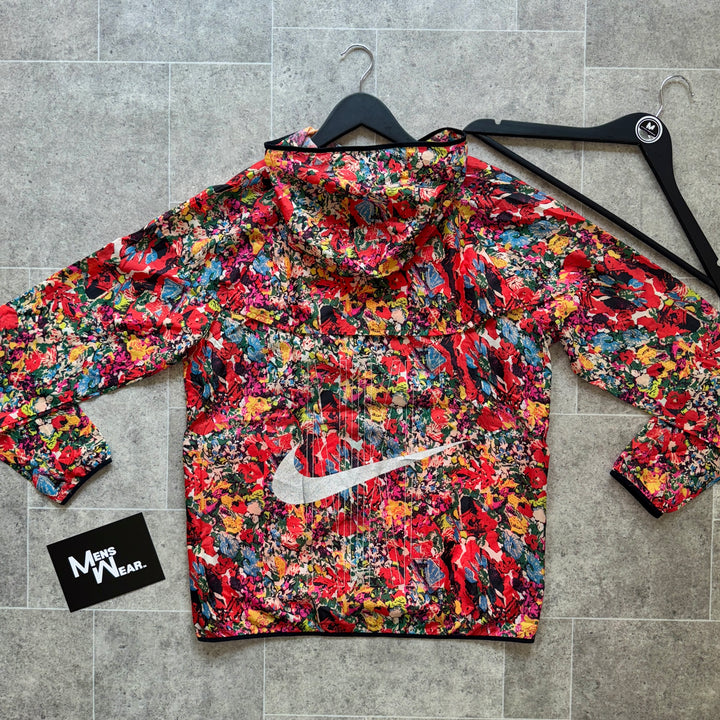 Nike ‘Exclusive’ Floral Windbreaker - Red