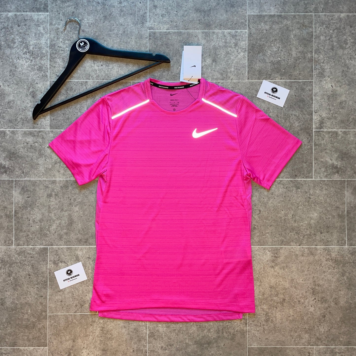 NIKE MILER 1.0 - FUSCHIA PINK – Official Menswear UK