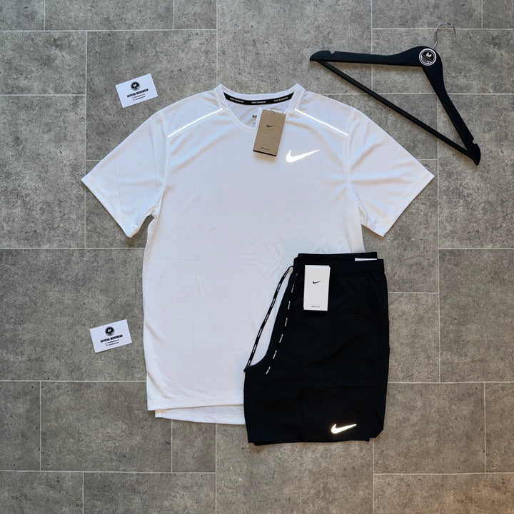 NIKE MILER 1.0 SET - WHITE/BLACK