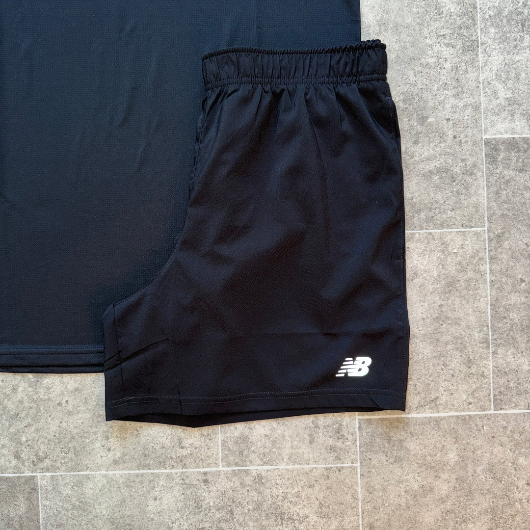 NEW BALANCE CORE RUN SET - BLACK