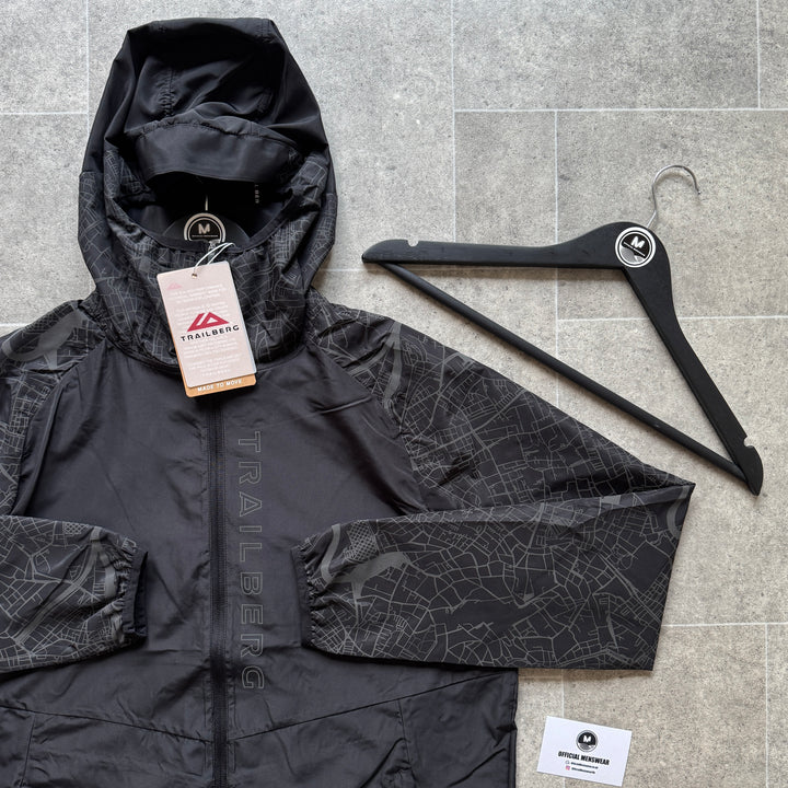 TRAILBERG GENEVA WINDBREAKER - BLACK