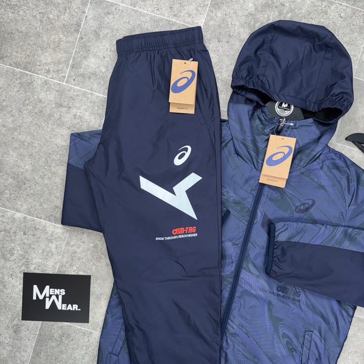 Asics ‘Exclusive’ Fleece Lined Tracksuit - Navy