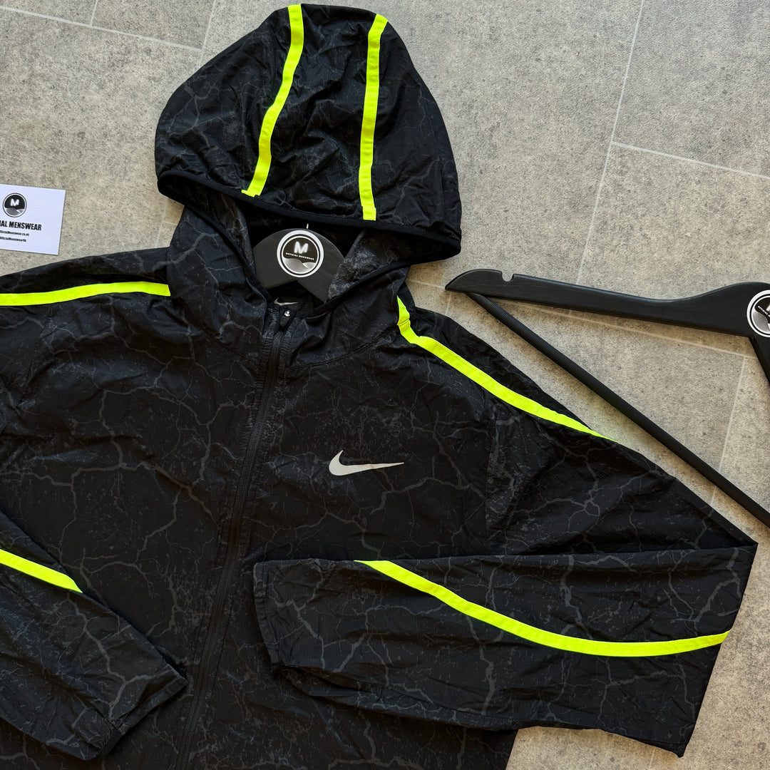 NIKE ‘ENCHANTED’ JACKET - BLACK/NEON