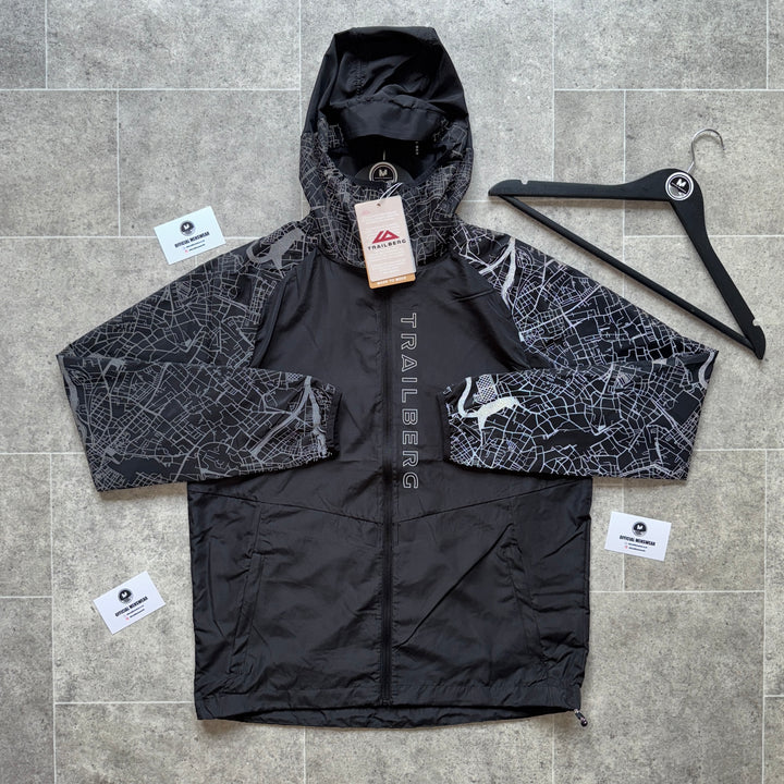 TRAILBERG GENEVA WINDBREAKER - BLACK