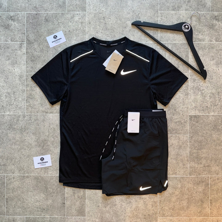 NIKE MILER 1.0 SET - BLACK