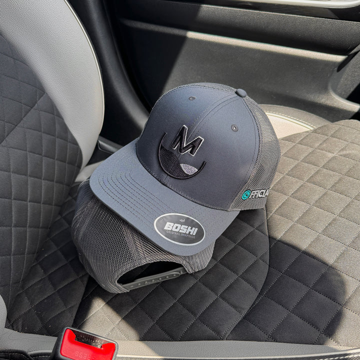 OMW Cap #2 - Grey/Black