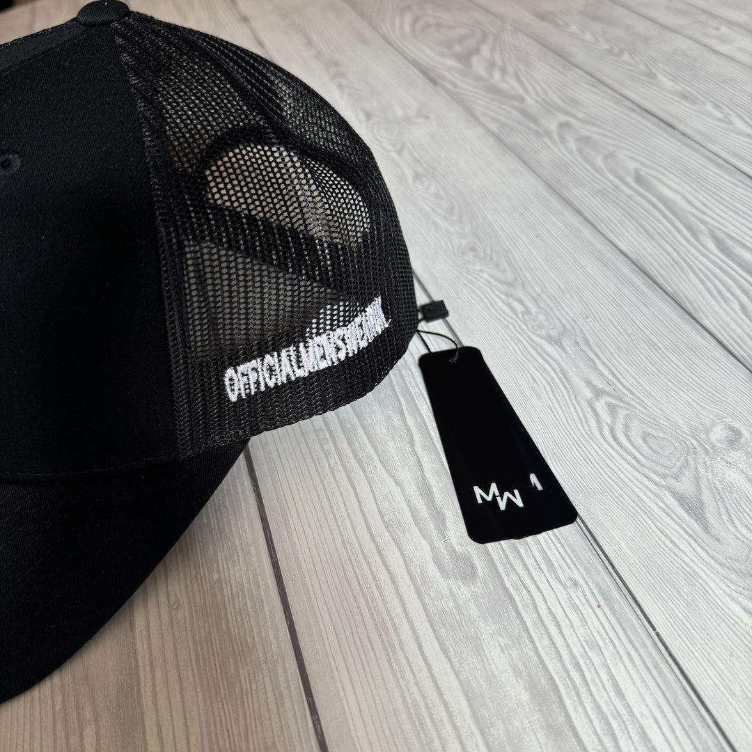 OFFICIAL MENSWEAR UK CAP - BLACK/WHITE