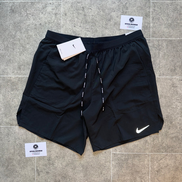 NIKE FLEX STRIDES (7”) - BLACK