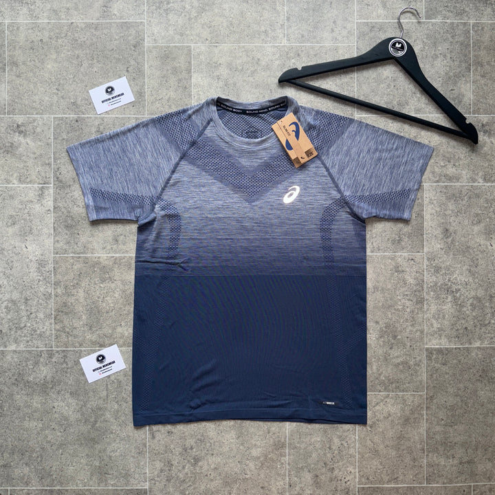 ASICS SEAMLESS TOP - THUNDER BLUE