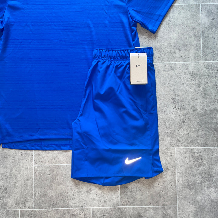 NIKE MILER 1.0 SET - ROYAL BLUE