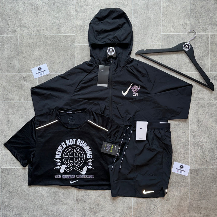 NIKE NEVER STOP RUNNING SET - BLACK