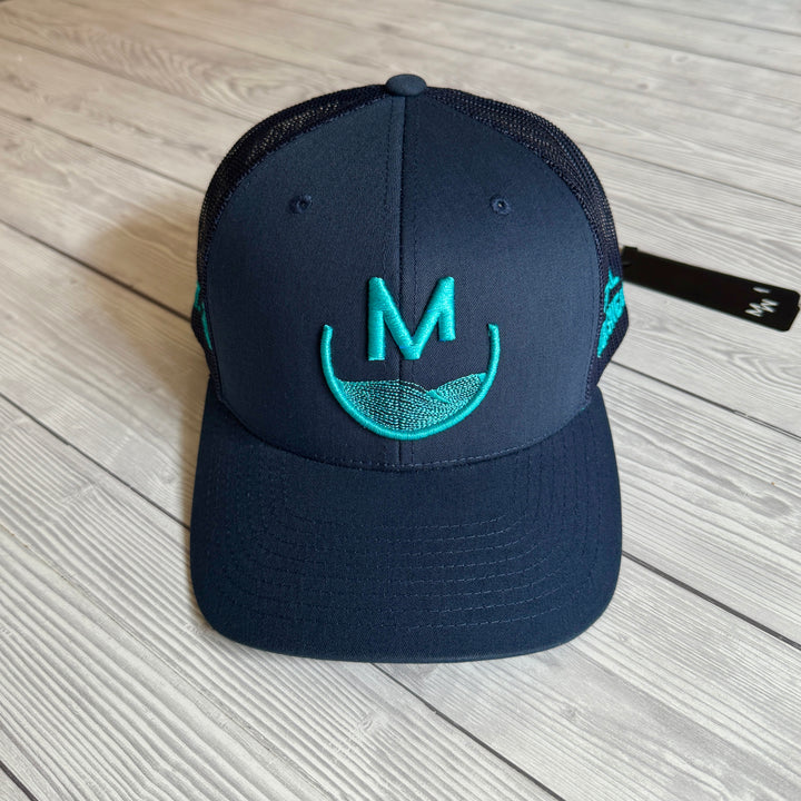 OFFICIAL MENSWEAR UK CAP - NAVY/POWDER BLUE