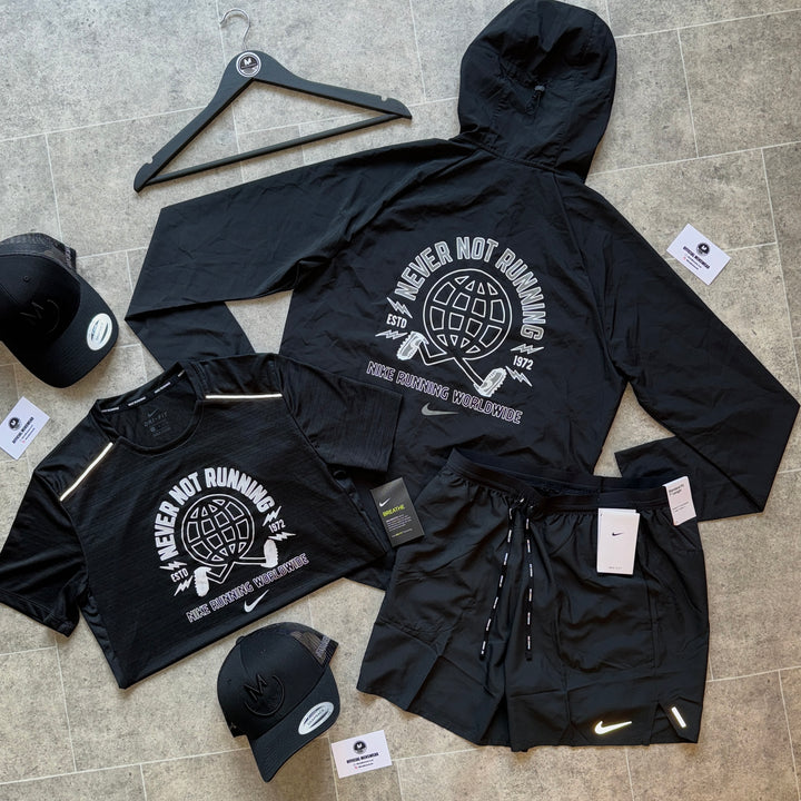 NIKE NEVER STOP RUNNING SET - BLACK