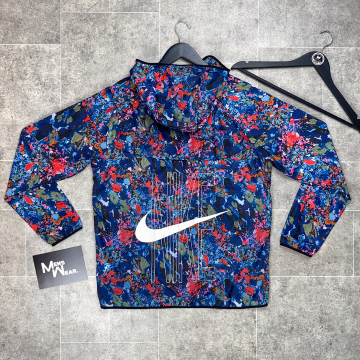 Nike ‘Exclusive’ Floral Windbreaker - Blue/Pink