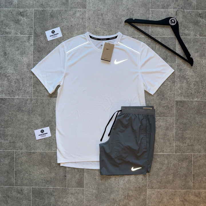 NIKE MILER 1.0 SET - WHITE/GREY