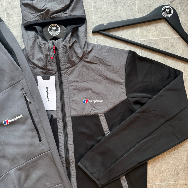 BERGHAUS REACON x SLIDEY SET - GREY/BLACK