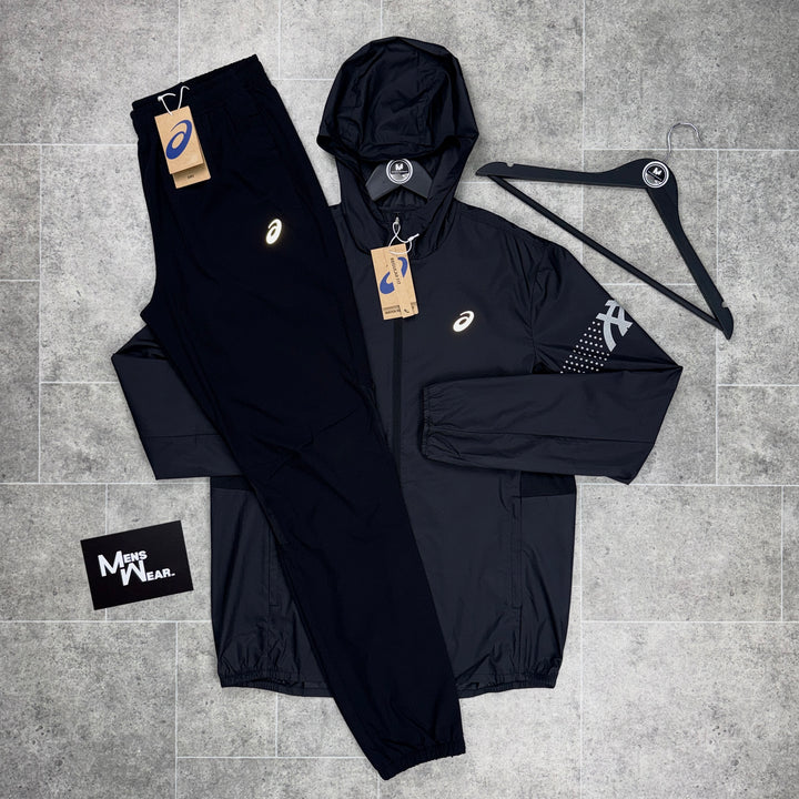 Asics Icon Tracksuit - Black