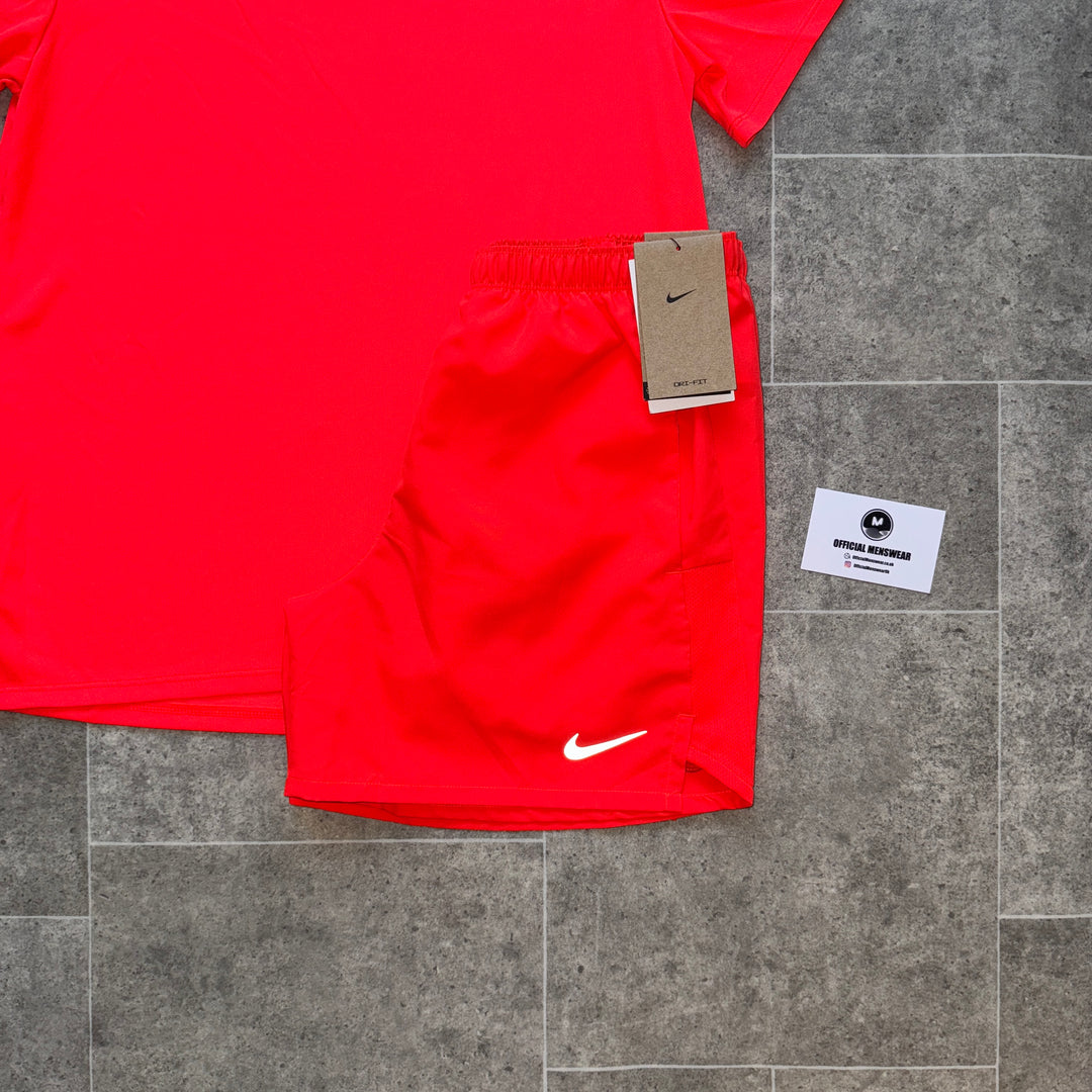 NIKE DRI-FIT SET - CRIMSON RED