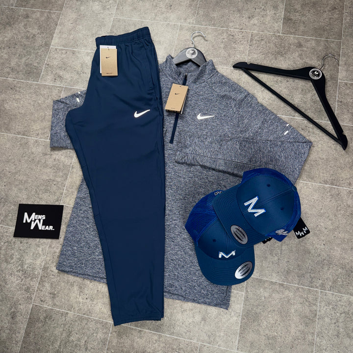 Nike Stride Zip x Challenger Pants Set - Thunder Blue
