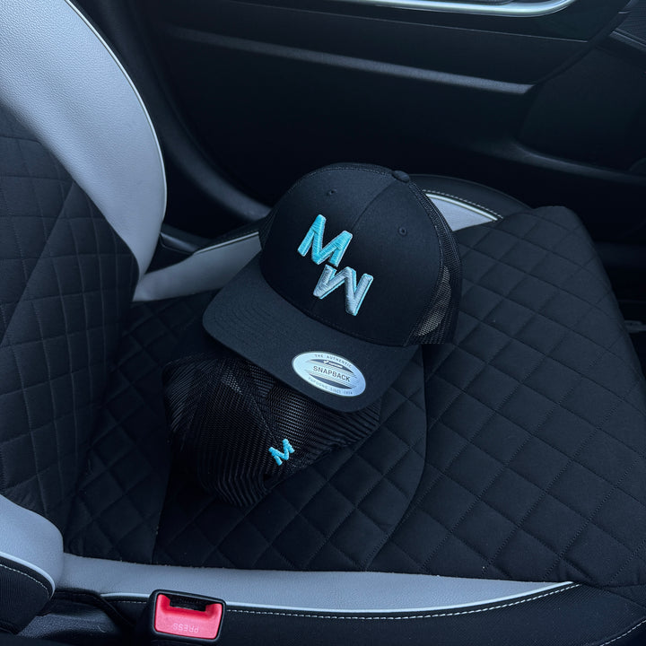 OMW CAP - AQUA/SILVER