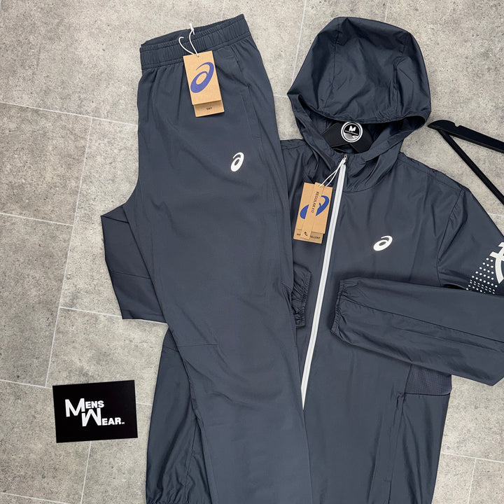 Asics Icon Tracksuit - Charcoal