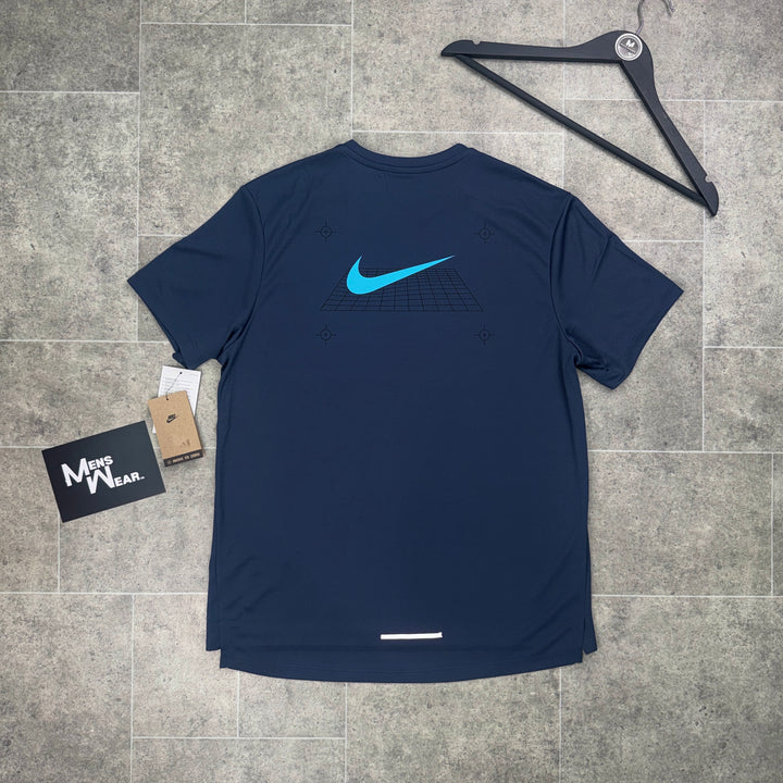 Nike Graphic Miler x Challenger Shorts Set - Thunder Blue