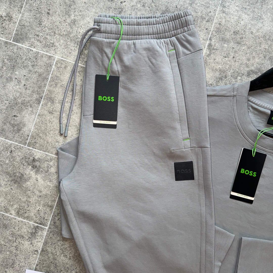 HUGO BOSS TRACKSUIT - STONE GREY