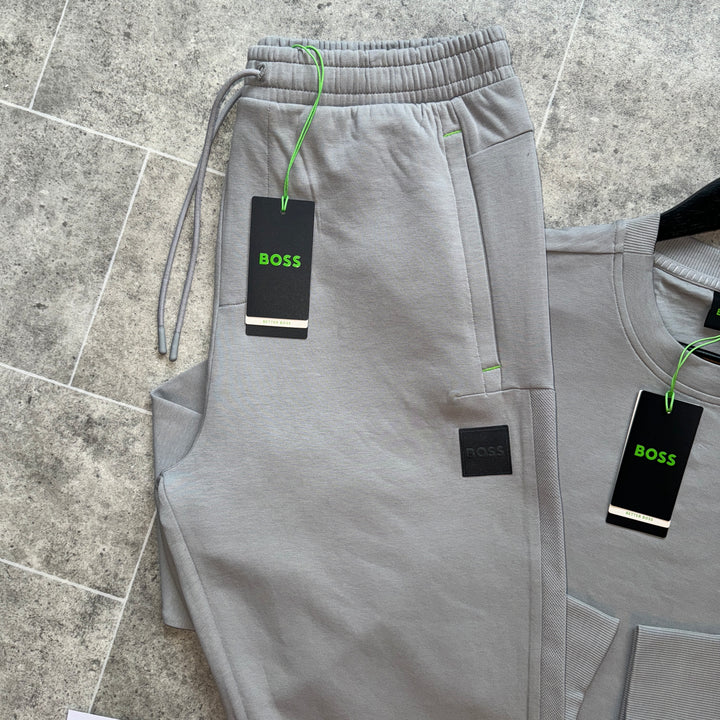 HUGO BOSS TRACKSUIT - STONE GREY