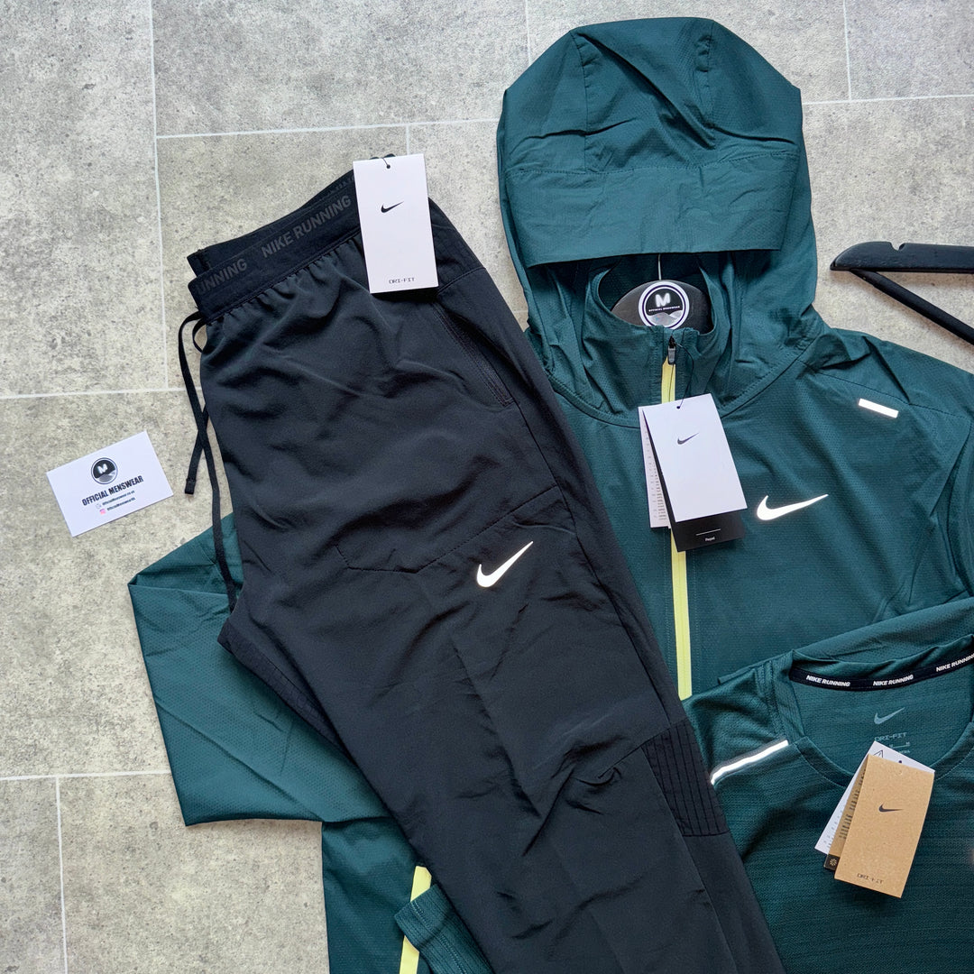 NIKE UV WINDBREAKER SET - DEEP JUNGLE/BLACK