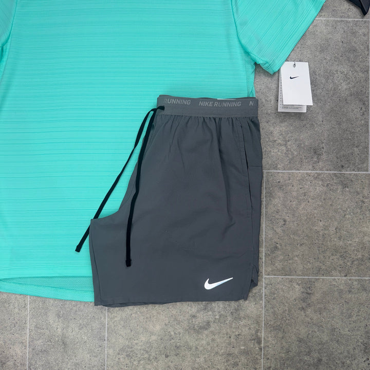 Nike Miler 1.0 x Flex Set - Hyper Turquoise/Grey
