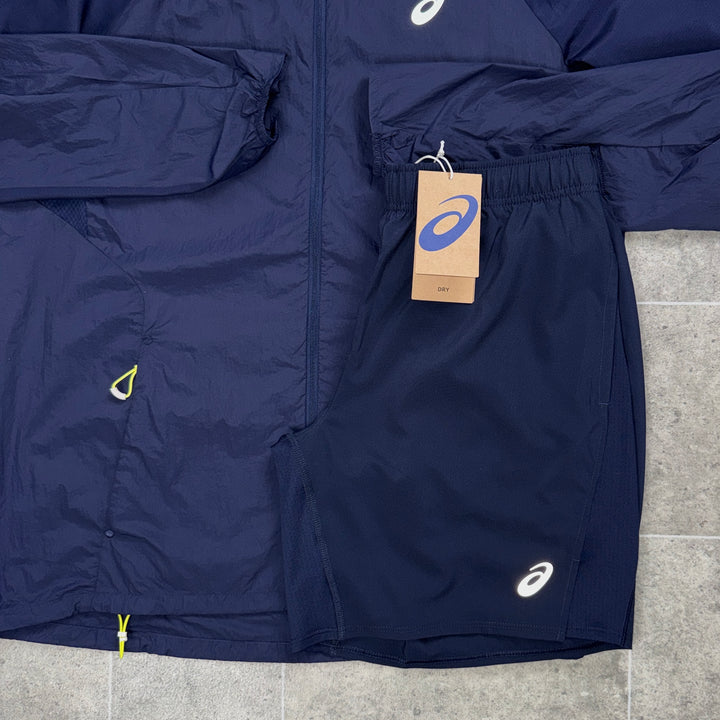 ASICS ROAD WINDRUNNER x CORE SHORT SET - Midnight