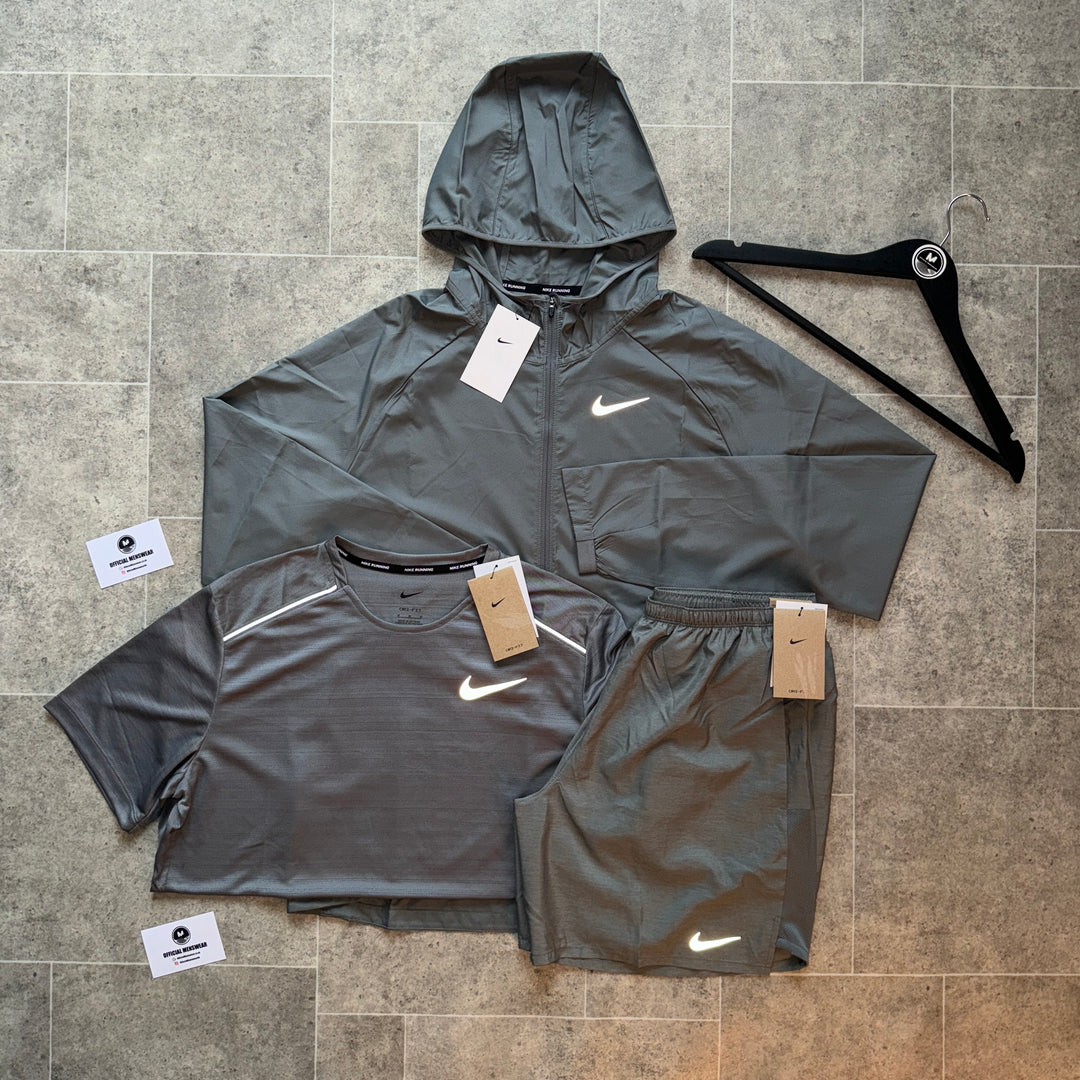 NIKE ESSENTIALS x MILER SET - GREY