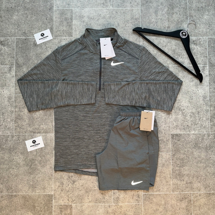 NIKE ELEMENT x CHALLENGER ZIP SET - GREY