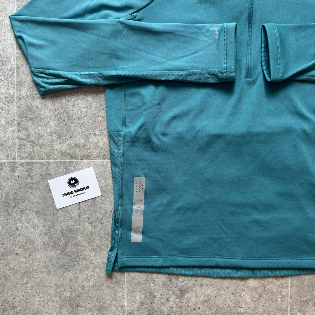 NIKE RUNNING DIVISION ZIP SET - TURQUOISE/GREY