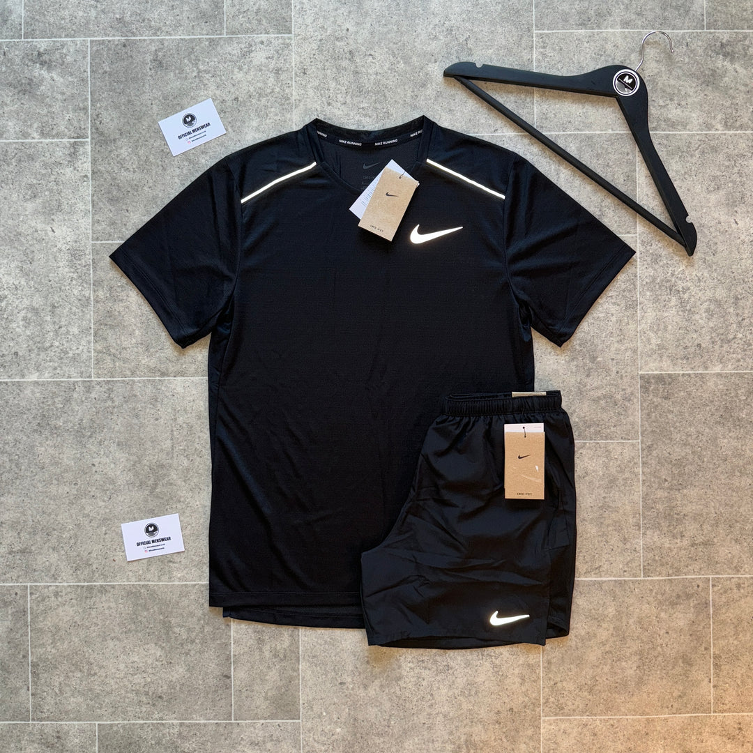 NIKE MILER 1.0 SET - BLACK