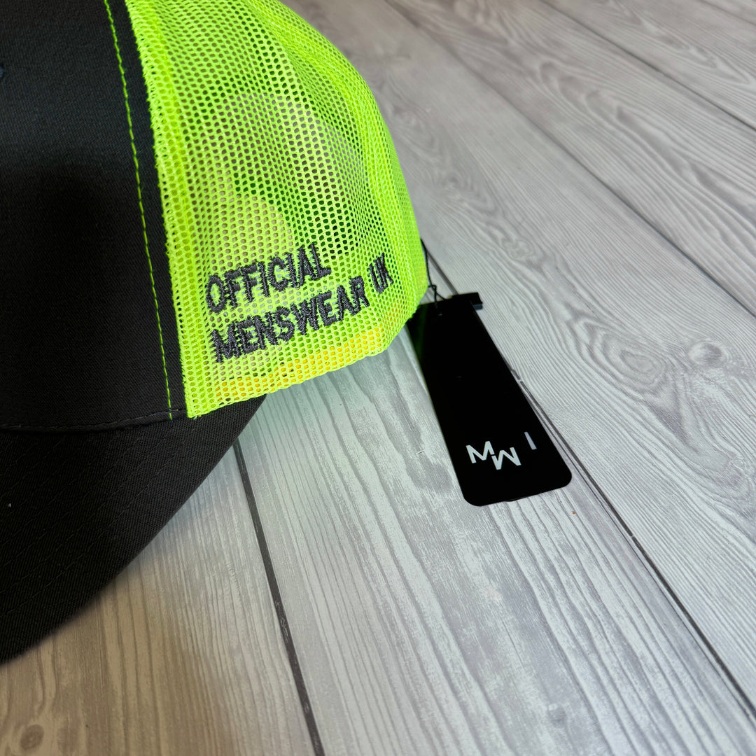 OFFICIAL MENSWEAR UK CAP - NEON/GREY