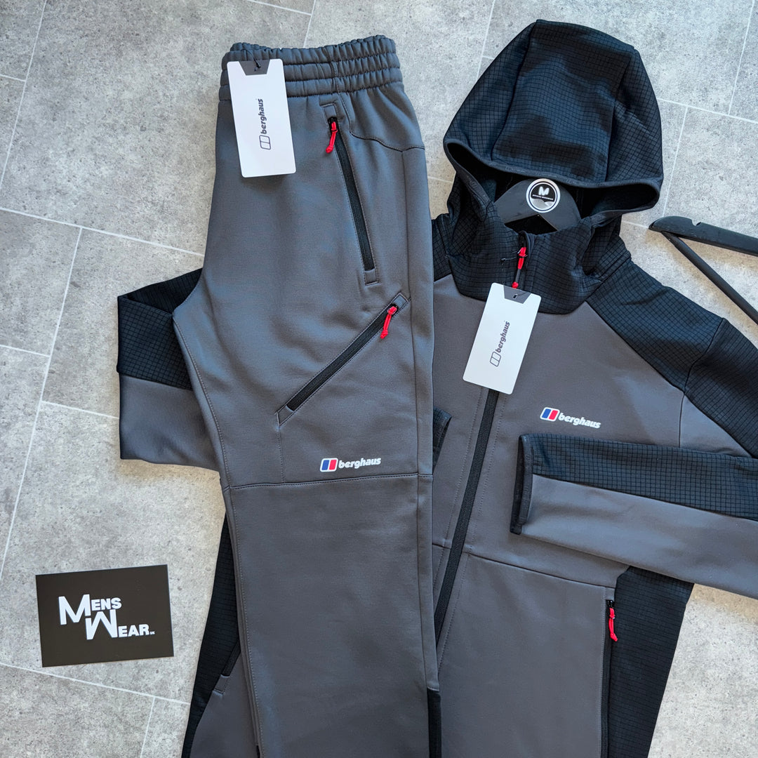 Berghaus Slidey Full Zip Hoodie Set - Grey