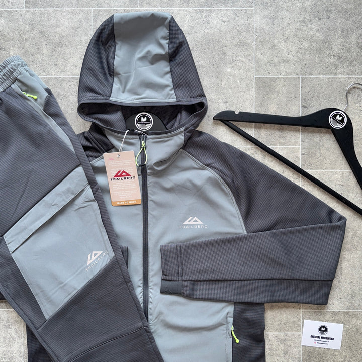 TRAILBERG GLACIER FLEECE TRACKSUIT - GREY