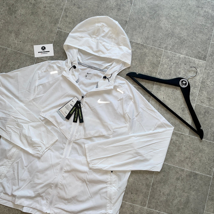 NIKE RUNNING REPEL JACKET - WHITE