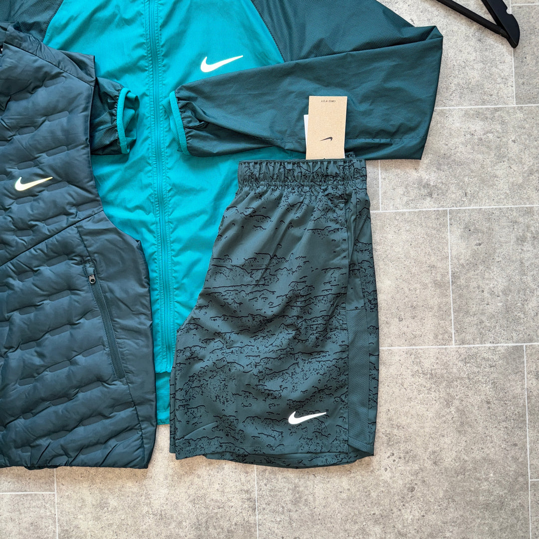 NIKE ‘JAPANESE EXCLUSIVE’ x CHALLENGER SET - DEEP JUNGLE/TEAL